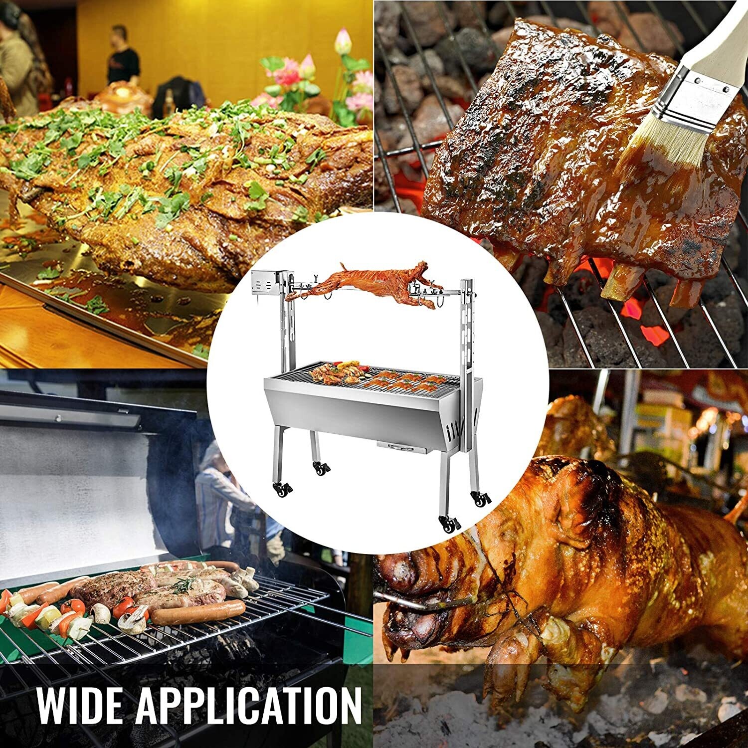Roasting Machine for Outdoor Picnic Camping