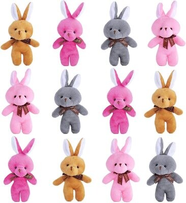Easter Eggs Filled with Plush Bunny, colorful and fun-filled Easter egg toys featuring a soft, cuddly bunny inside, perfect for Easter egg hunts and holiday celebrations. Ideal for children