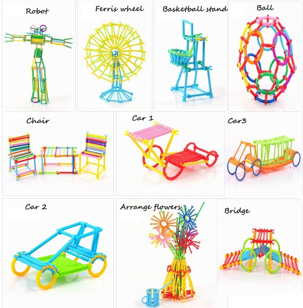 Kids 500 Pcs Building Toys