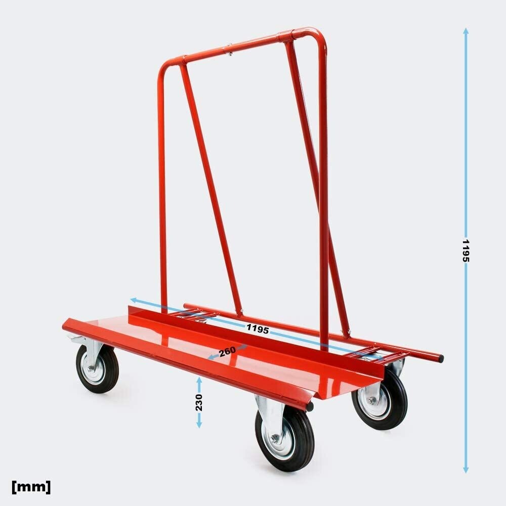 Panel trolley up to 800 kg for transporting