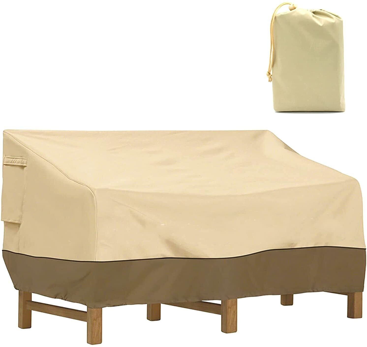 Garden Sofa Cover, Waterproof and UV-Resistant Outdoor Furniture Protector for All-Weather Durability