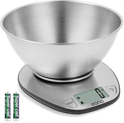 Electronic Kitchen Scale – Precision Digital Food Scale for Cooking, Baking, and Meal Preparation
