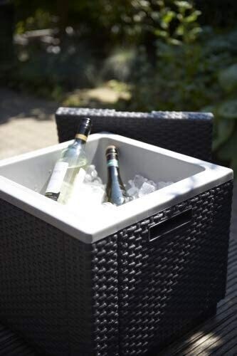 California Ice Cube Outdoor Cooler Portable Beverage Chiller for Camping, Picnic, and Parties