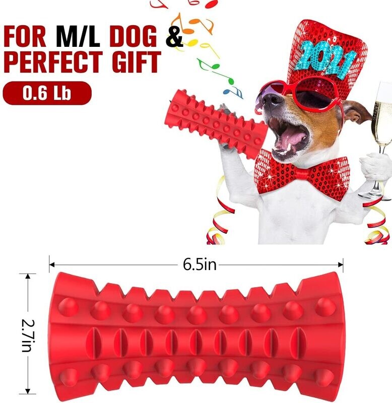 Rubber Chicken Toy for Dogs, Durable Toy, Robust, Squeaky Dogs for Large Toys, Chew Toy for Dogs