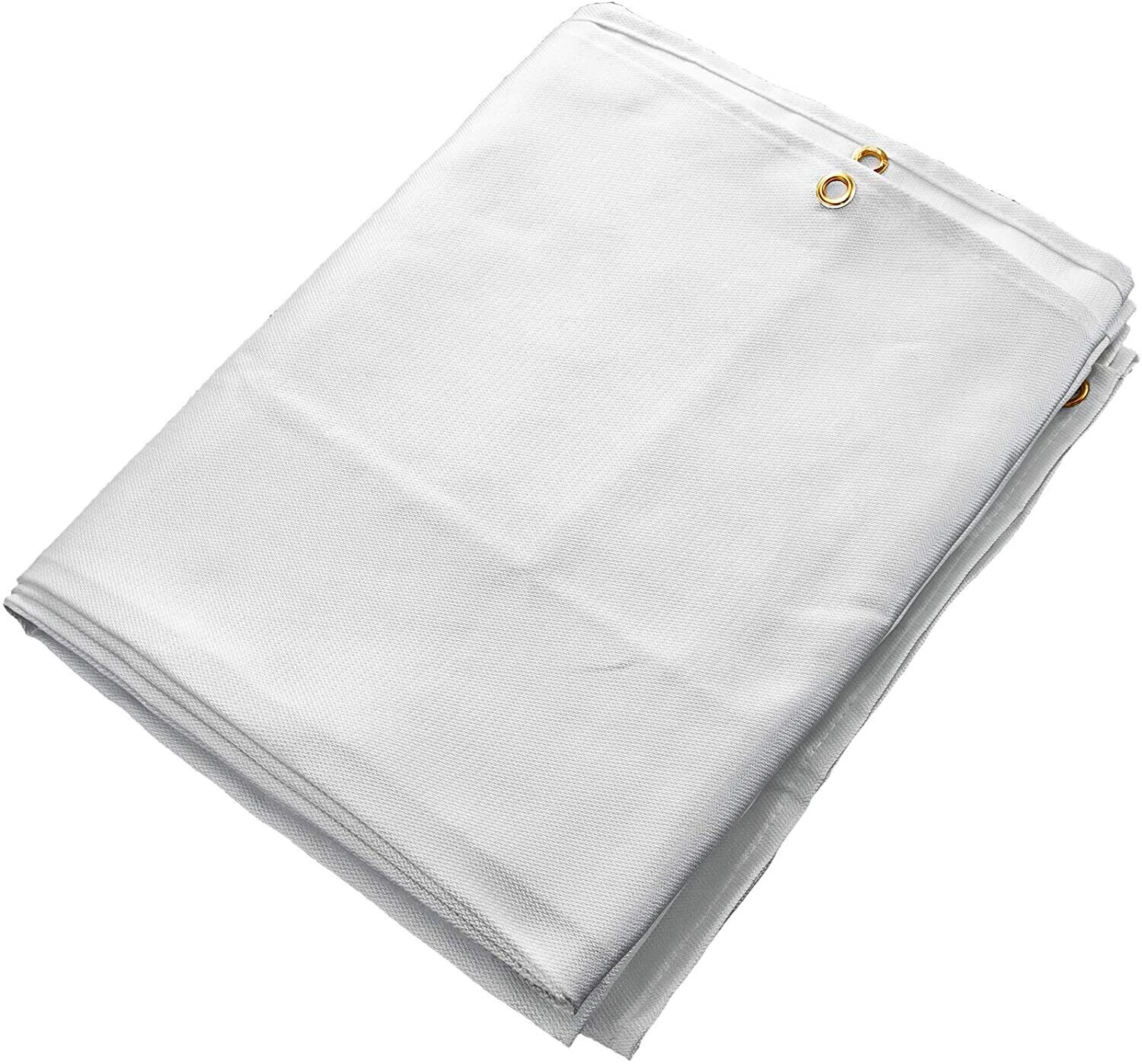 Welding Blanket 8 x 10 Heat Protection Fabric White