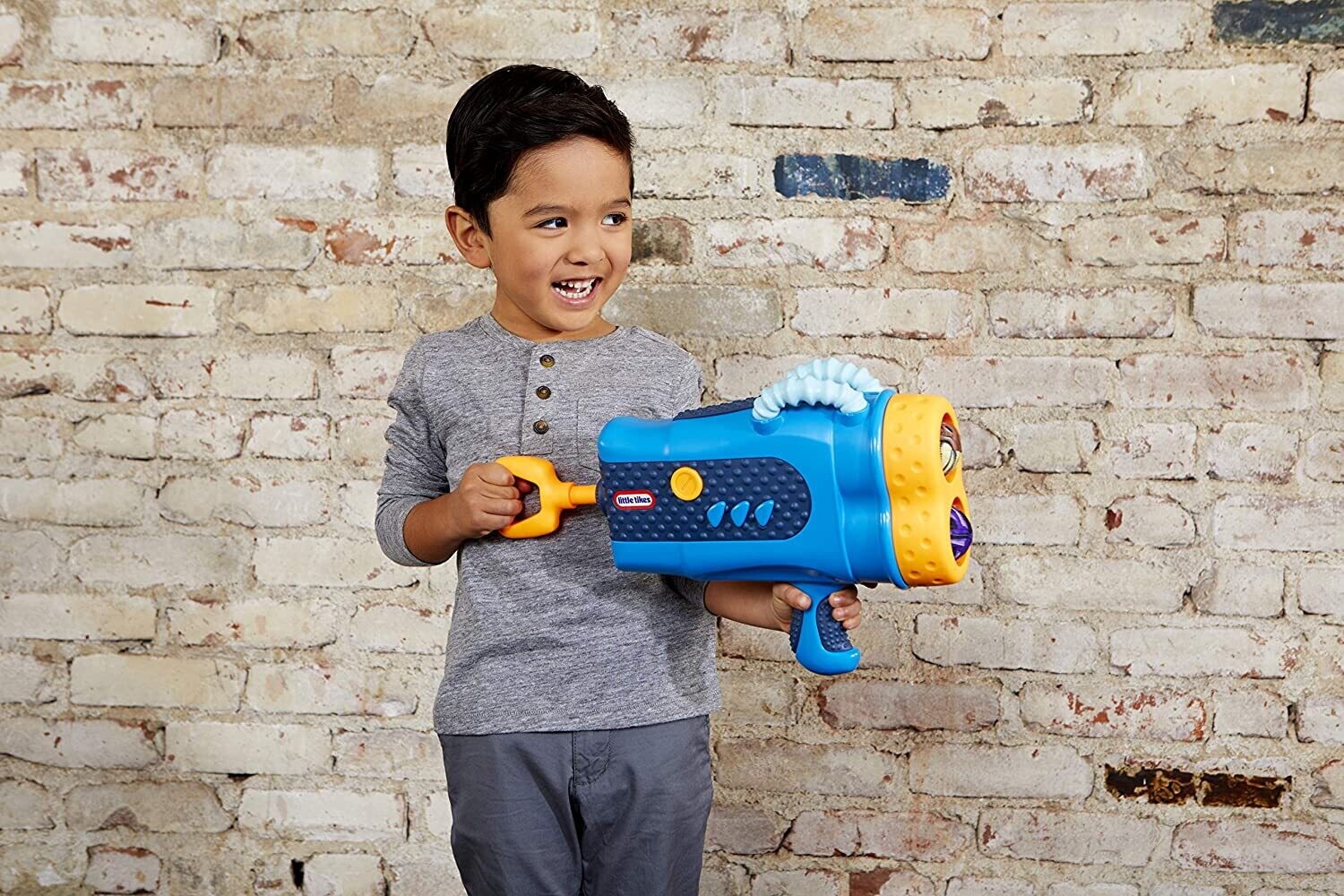 Mighty Dual Blaster - Super Safe Toy Hand Launcher for Kids - Hands-On Play Toys