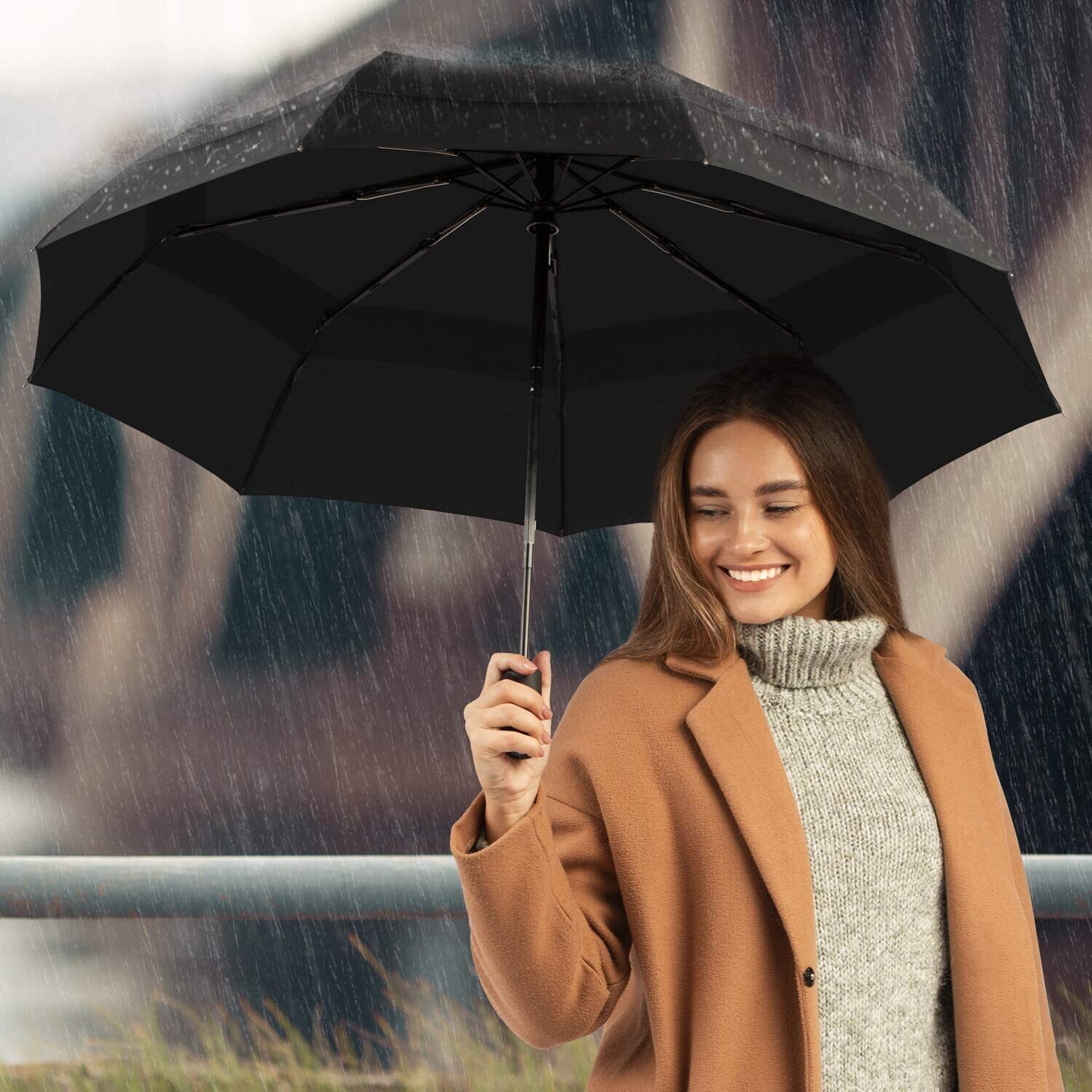 Windproof Travel Umbrella