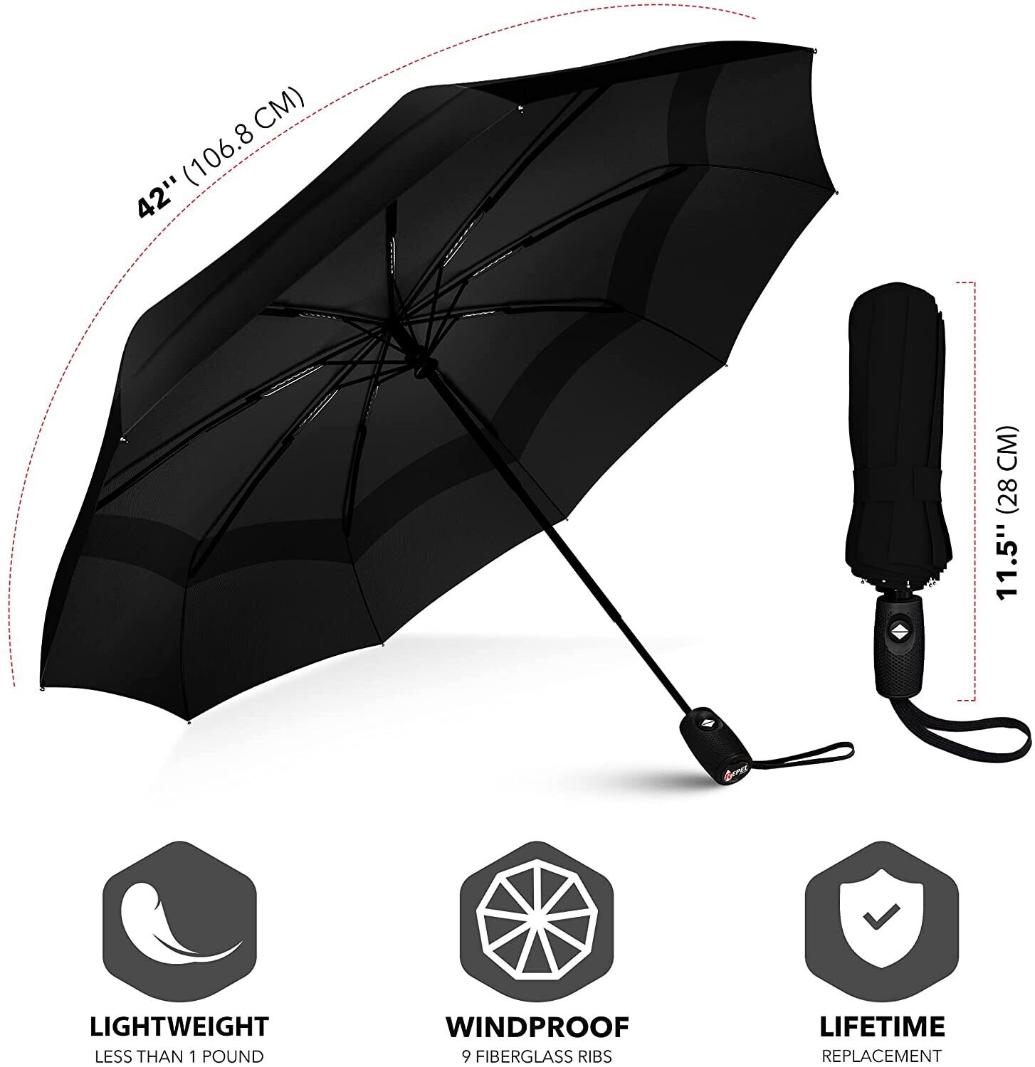 Windproof Travel Umbrella