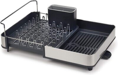 Extendable Dish Drainer – Adjustable Sink Organizer for Efficient Drying and Storage of Dishes