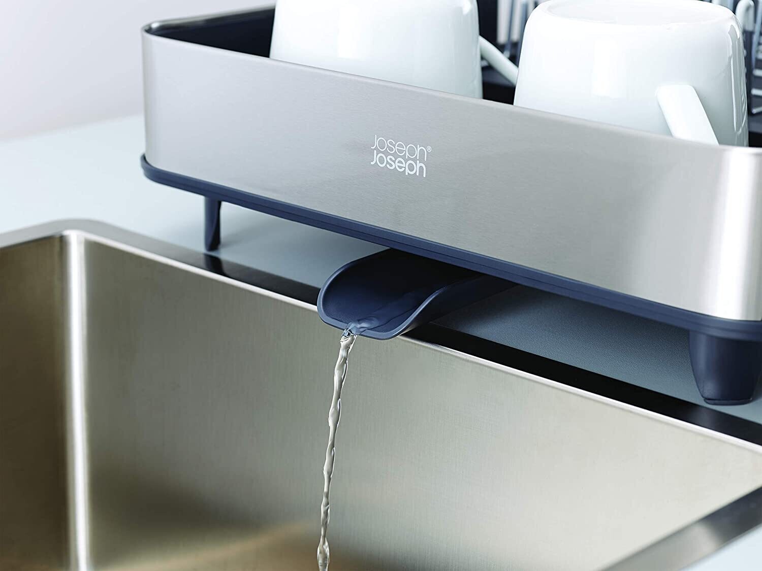 Extendable Dish Drainer – Adjustable Sink Organizer for Efficient Drying and Storage of Dishes