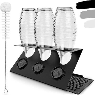 Premium SodaStream Bottle Holder Stainless Steel