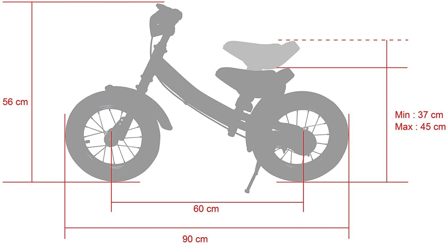Children&#39;s Balance Bike for Ages 2-3 Years – Lightweight Toddler Training Bike