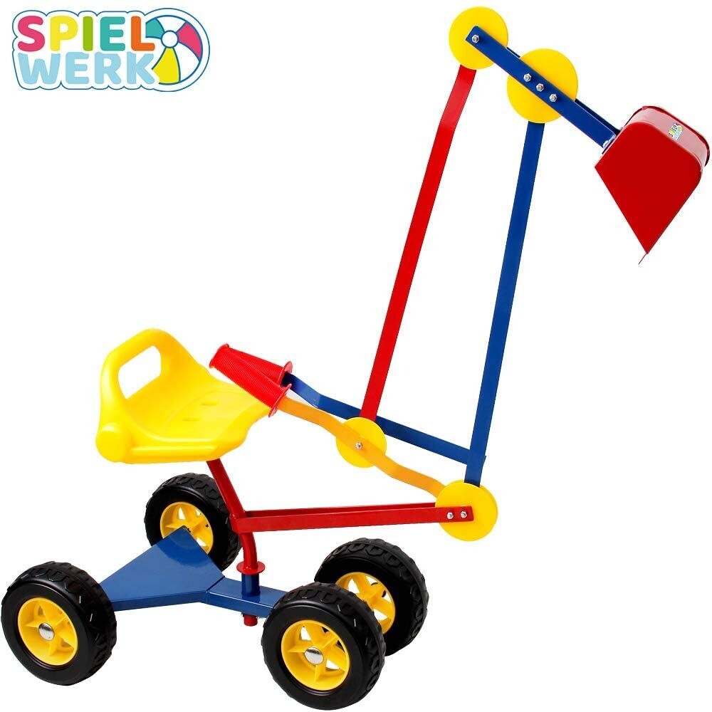 Sand Digger Metal Toy- Tilt Shovel 360°