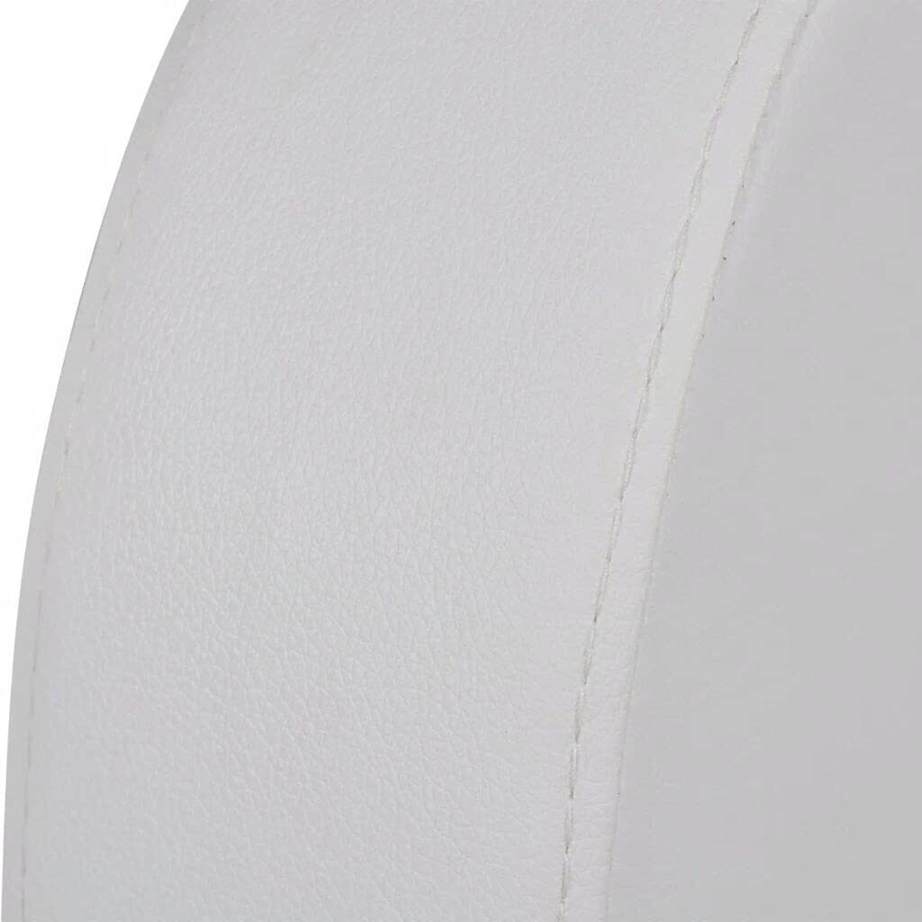 White 3-Seater Leather Sofa for Home