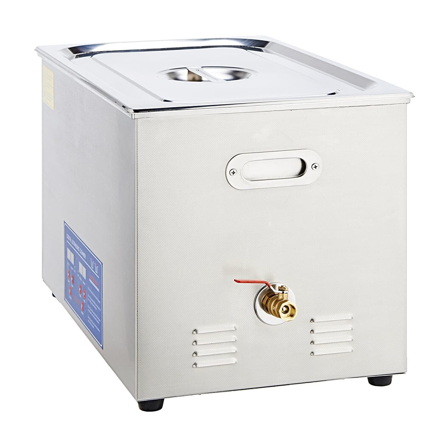 480W 22L Ultrasonic Cleaner with Digital Timer - Powerful and Efficient Cleaning Solution for Jewelry, Glasses, and More - Ideal for Professional and Home Use