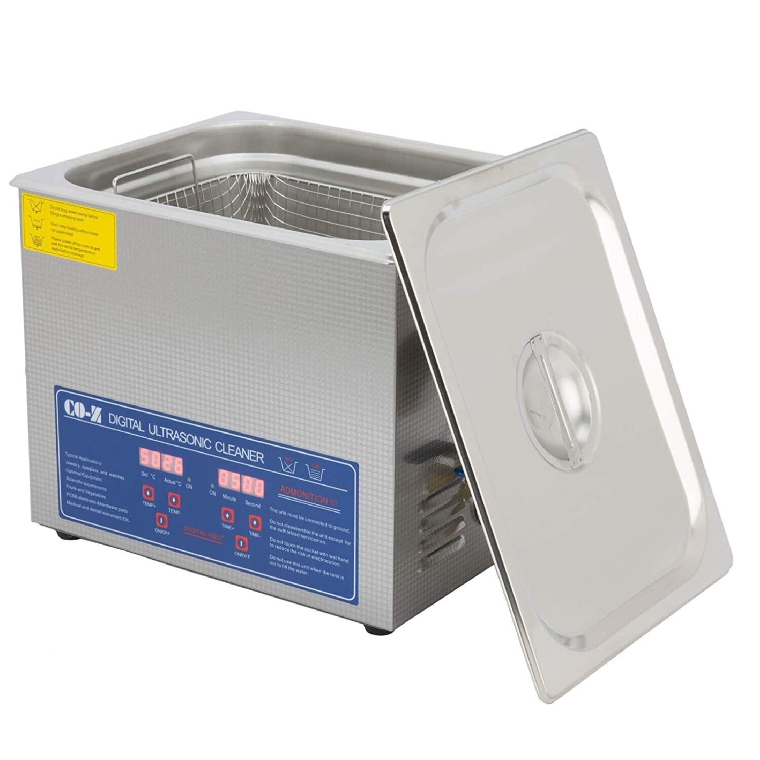 6L /180W Ultrasonic Cleaner with Digital Timer