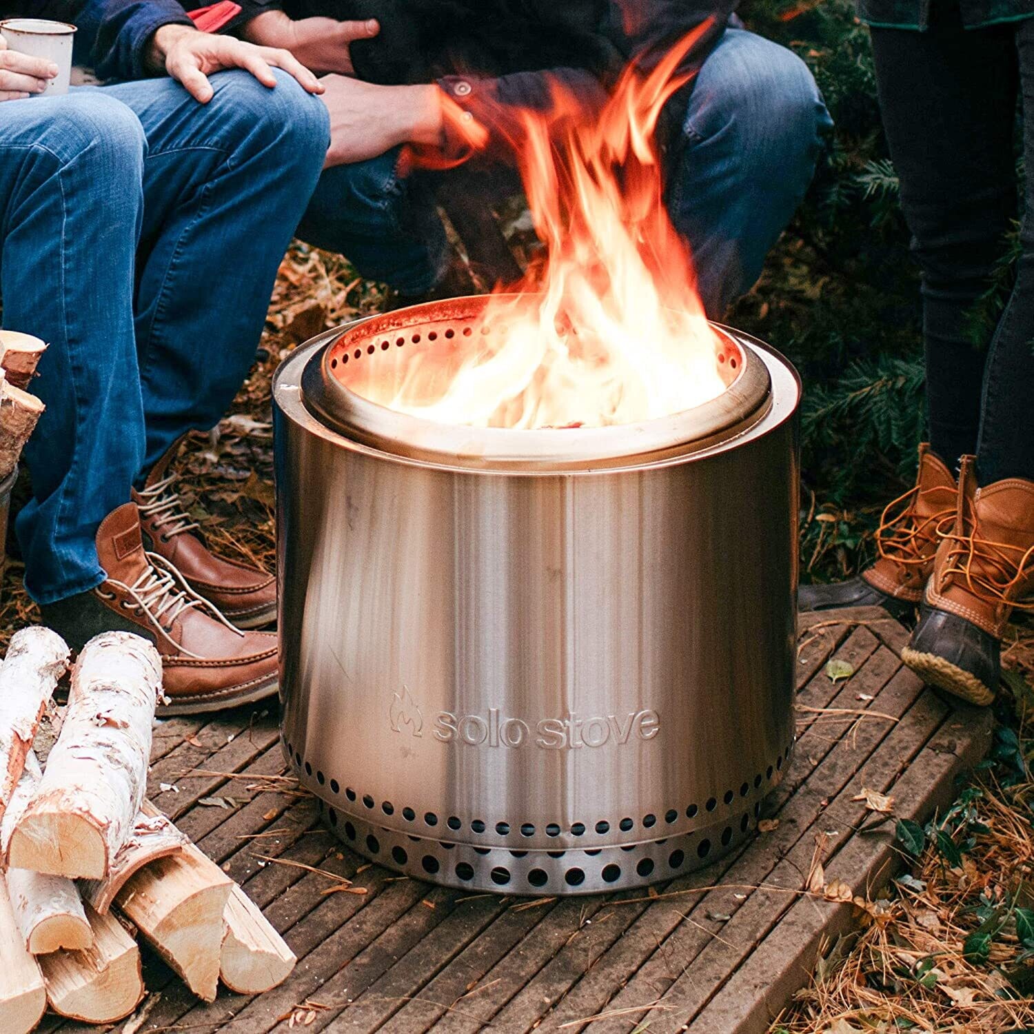 Bonfire Stand Stainless Steel – Durable Fire Pit Accessory for Outdoor Heating and Grilling