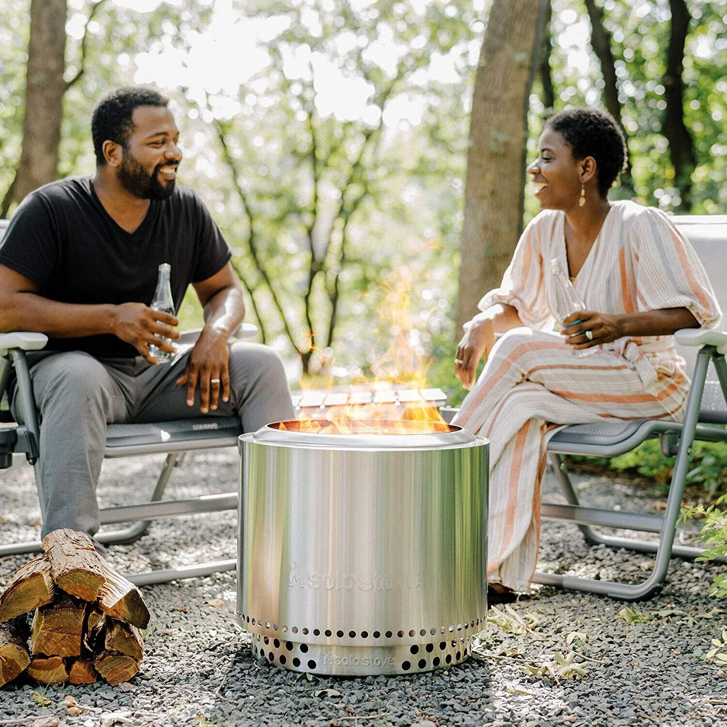 Bonfire Stand Stainless Steel – Durable Fire Pit Accessory for Outdoor Heating and Grilling