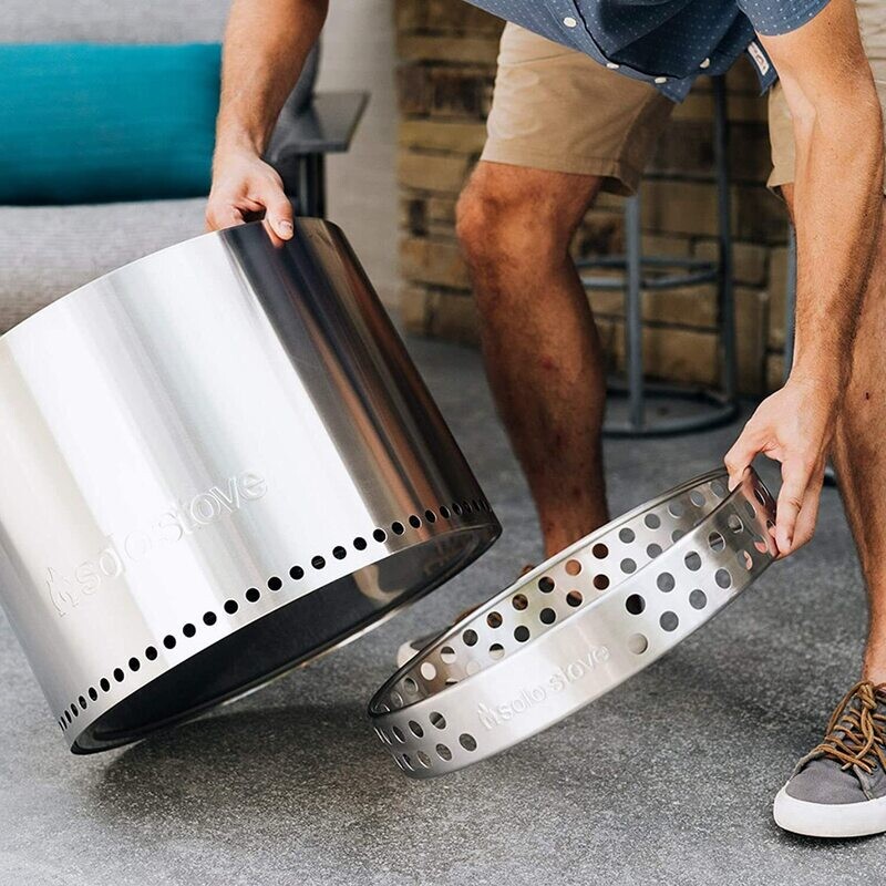 Bonfire Stand Stainless Steel – Durable Fire Pit Accessory for Outdoor Heating and Grilling