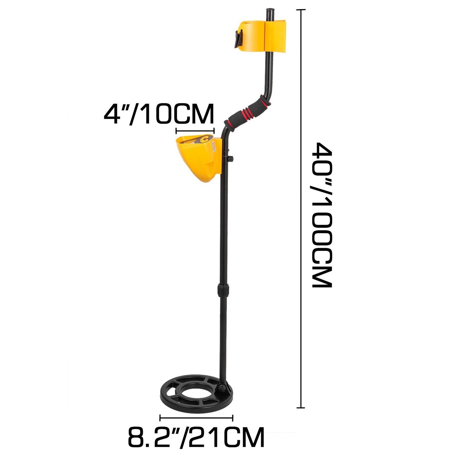 Md-3010 Metal Detector Waterproof Disc Gold Digger Headphone Shovel