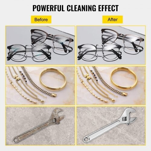 Digital Ultrasonic Jewellery Cleaner Bath Tank 10L – Professional Cleaning for Jewellery, Watches, Glasses, and Small Parts