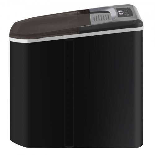 Black Ice Cube Maker Automatic Machine – 26 lbs Capacity for Home or Commercial Use