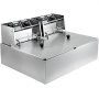 Commercial 20L Stainless Steel Deep Fryer, High-Capacity Electric Fryer for Restaurants and Food Service