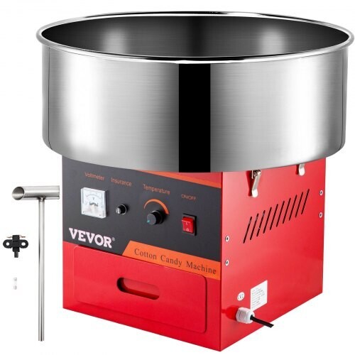 Cotton Candy Machine for Party and Carnival, Commercial Electric Cotton Candy Maker