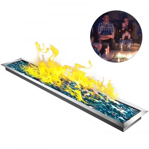 Natural Gas Fire Pit Burner Drop-In Pan Burner
