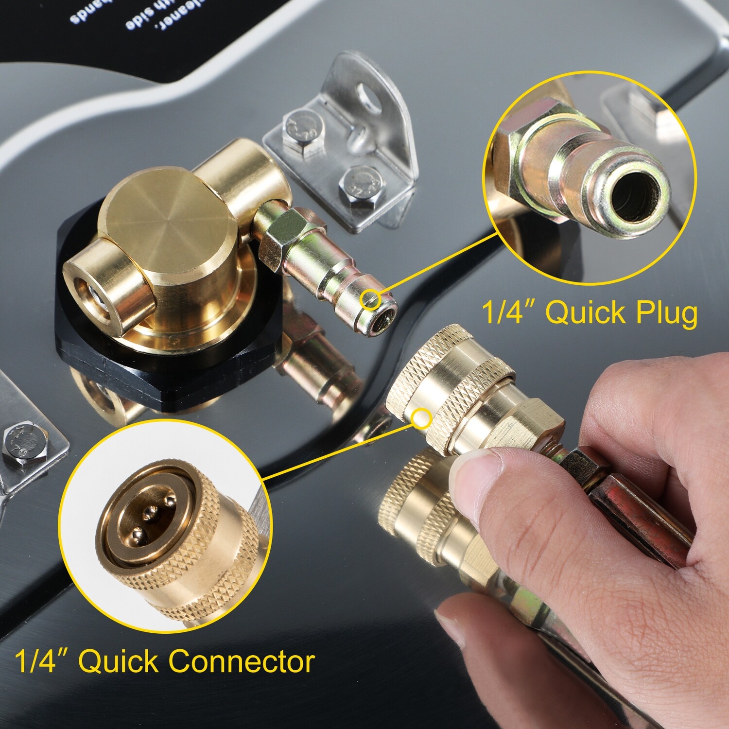 Stainless Steel Pressure Washer Flat Surface Cleaner