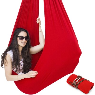 Hanging Therapy Swing Chair for Kids and Adults, Relaxation and Sensory Support for Indoor and Outdoor Use