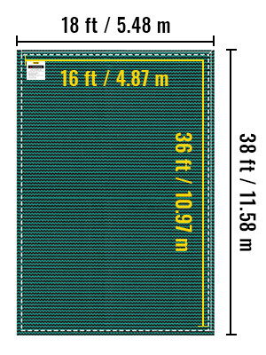 Safety Rectangular Swimming Pool Cover