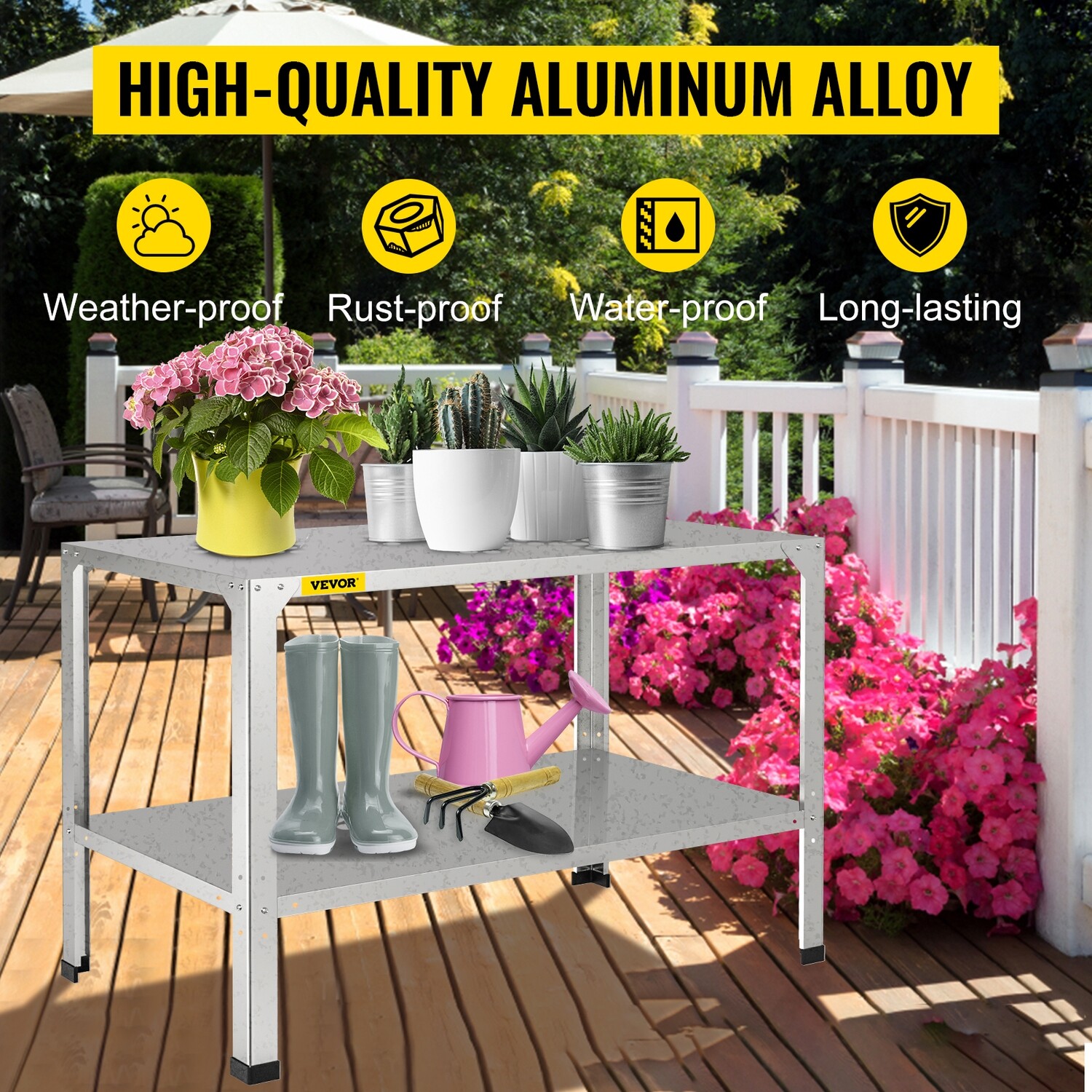 Outdoor Potting Table Bench Workstation