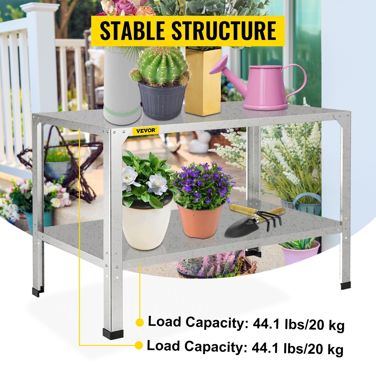 Outdoor Potting Table Bench Workstation