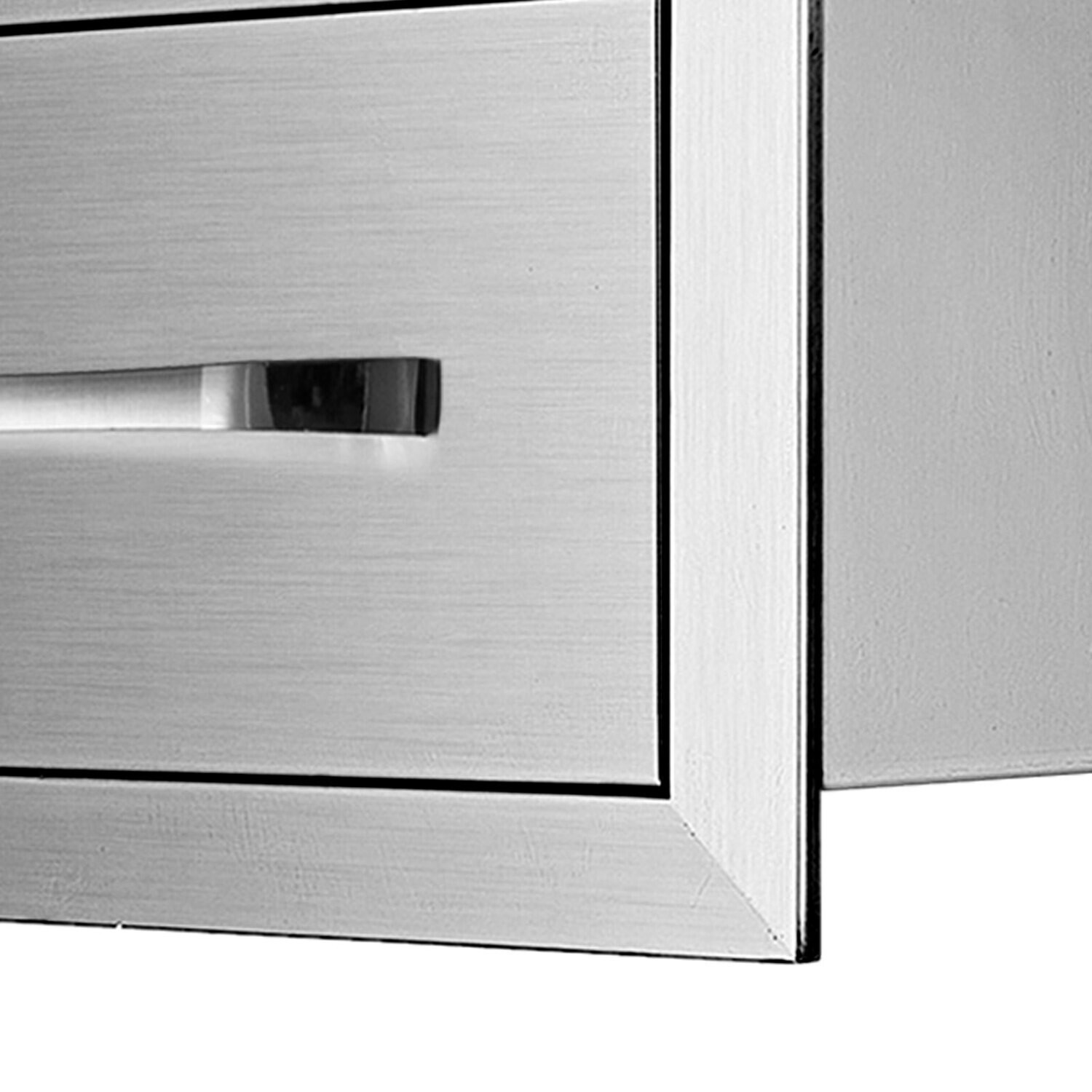 Stainless Steel 3 Chest Of Outdoor Kitchen Drawers 14 x 20.3 x 23.2 inch