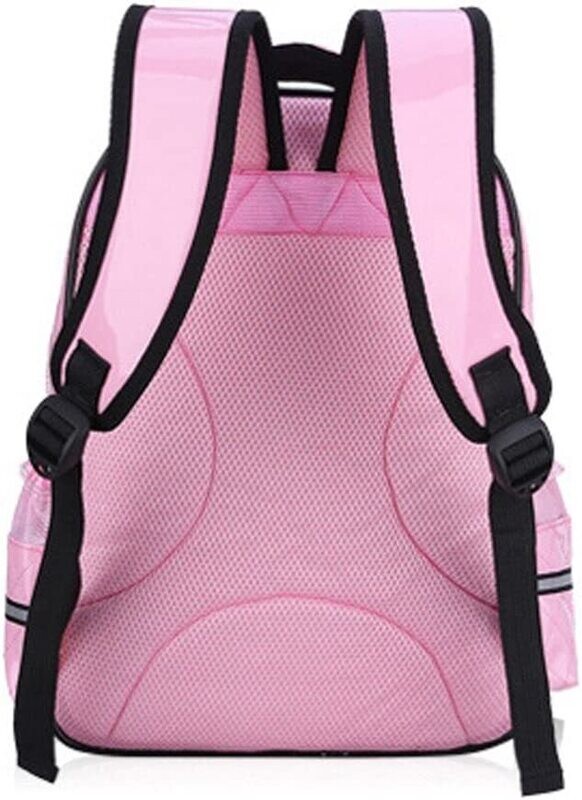 Pink Leather Backpack For Teenage Girls