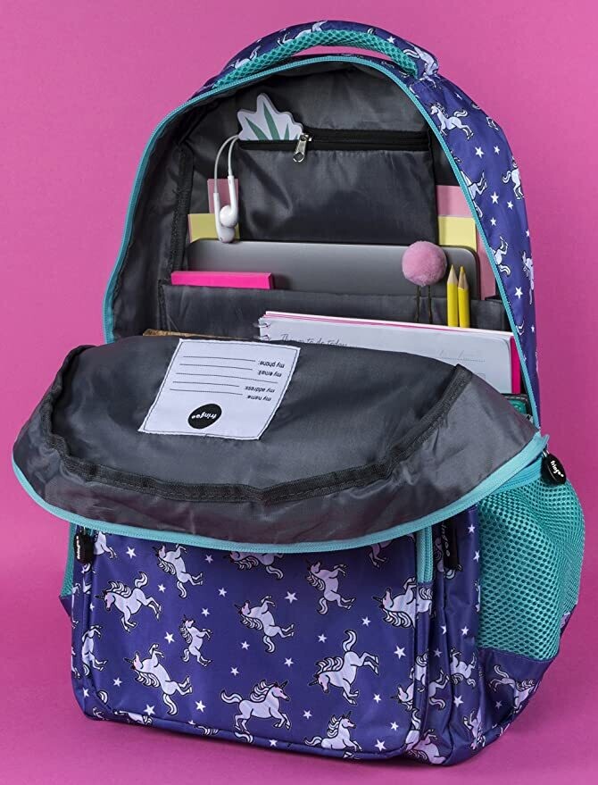 Girls Boys Multi-Compartment School Backpack, Durable and Spacious Kids Backpack for School and Travel