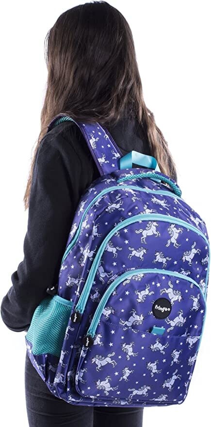 Girls Boys Multi-Compartment School Backpack