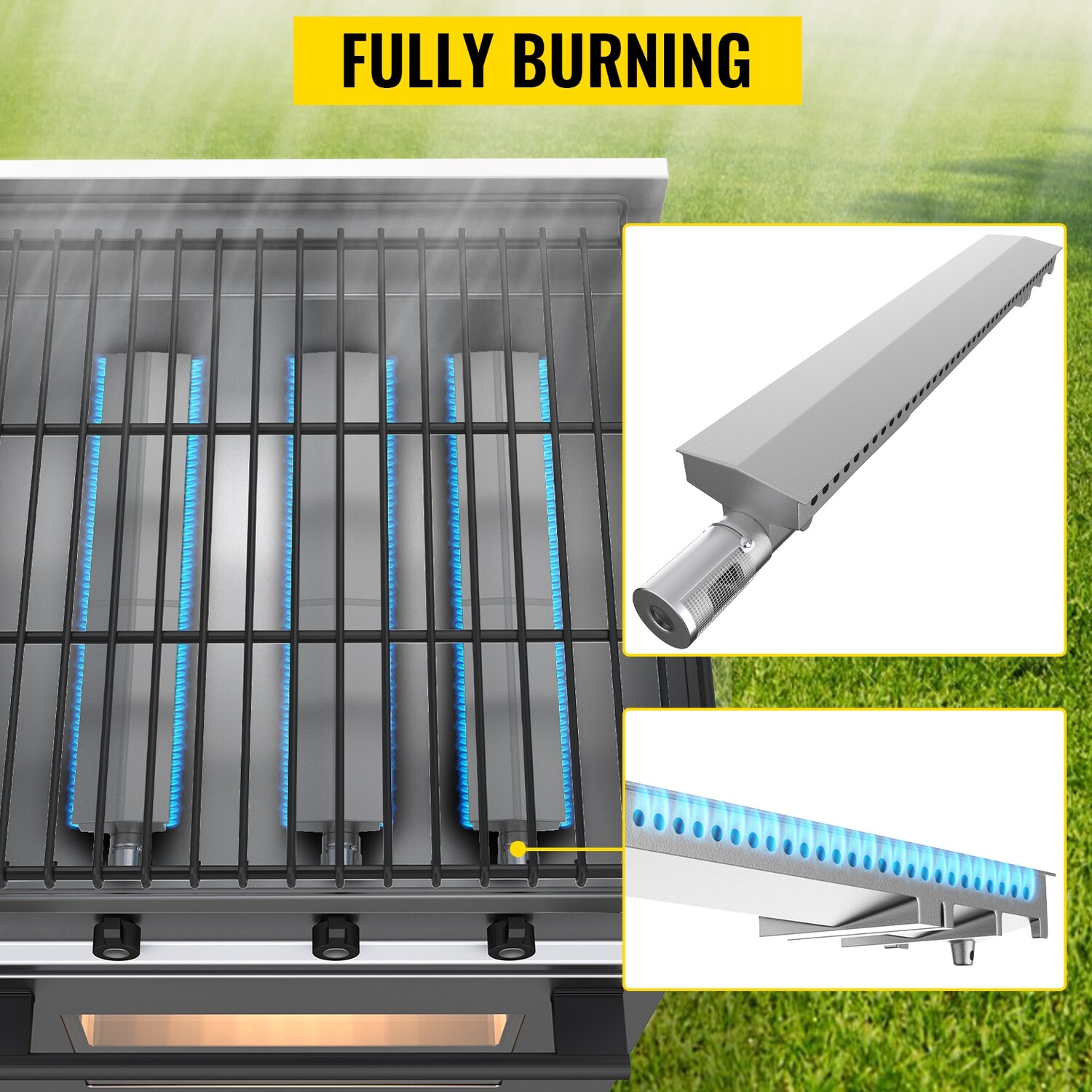 Stainless Steel Grill Burners BBQ Burner Replacement