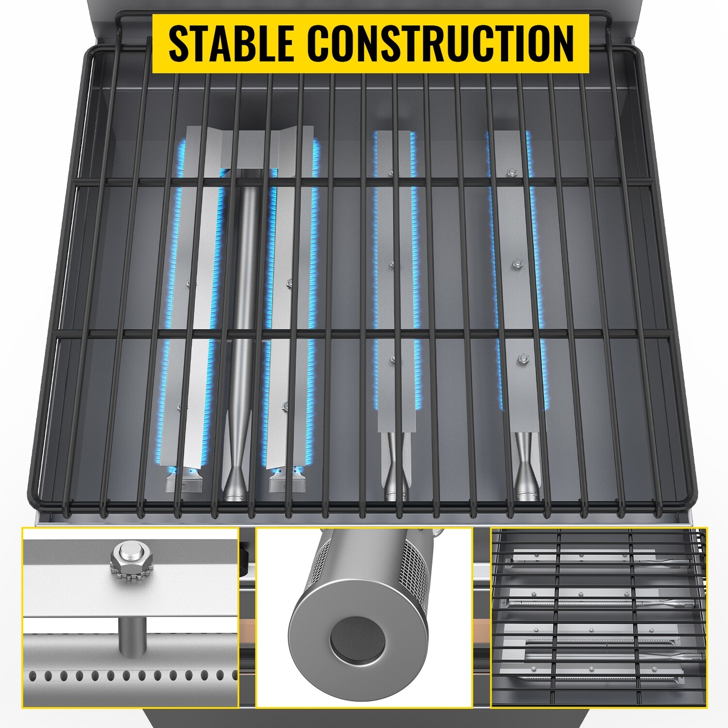 Stainless Steel Grill BBQ Burners Replacement