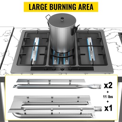 Stainless Steel Grill BBQ Burners Replacement