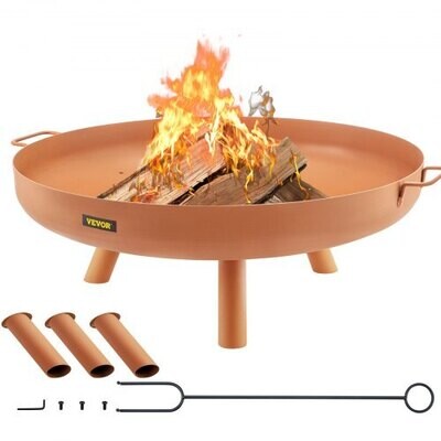 Outdoor Fire Pit Bowl Round Fire Pit 30-Inch