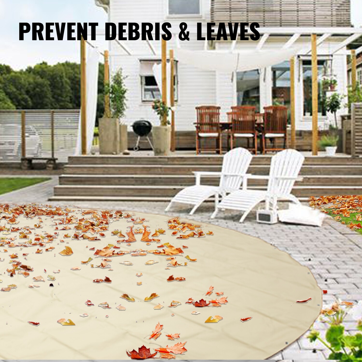 Pool Safety Cover In-ground Pool Cover