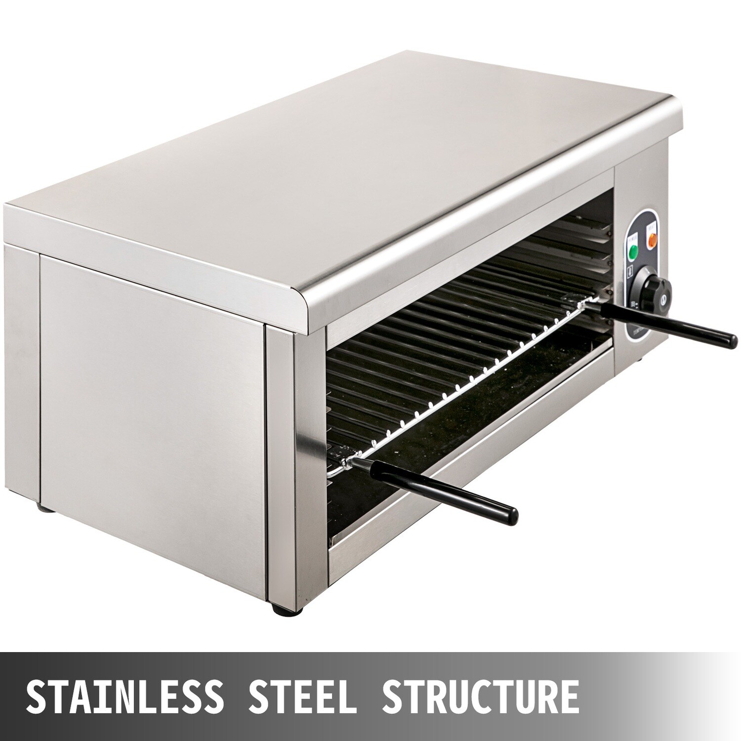 Electric Salamander Broiler with Adjustable Grid – High-Performance Oven for Grilling, Browning, and Cooking in Commercial Kitchens