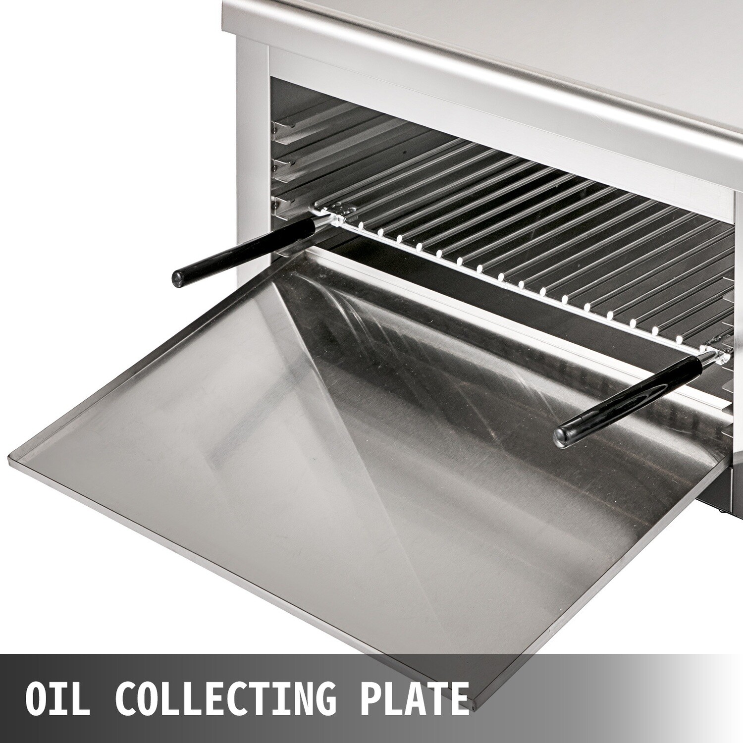 Electric Salamander Broiler with Adjustable Grid – High-Performance Oven for Grilling, Browning, and Cooking in Commercial Kitchens