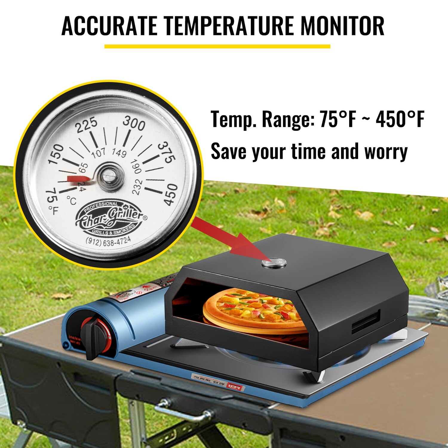 Stainless Steel Outdoor Pizza Oven Kit