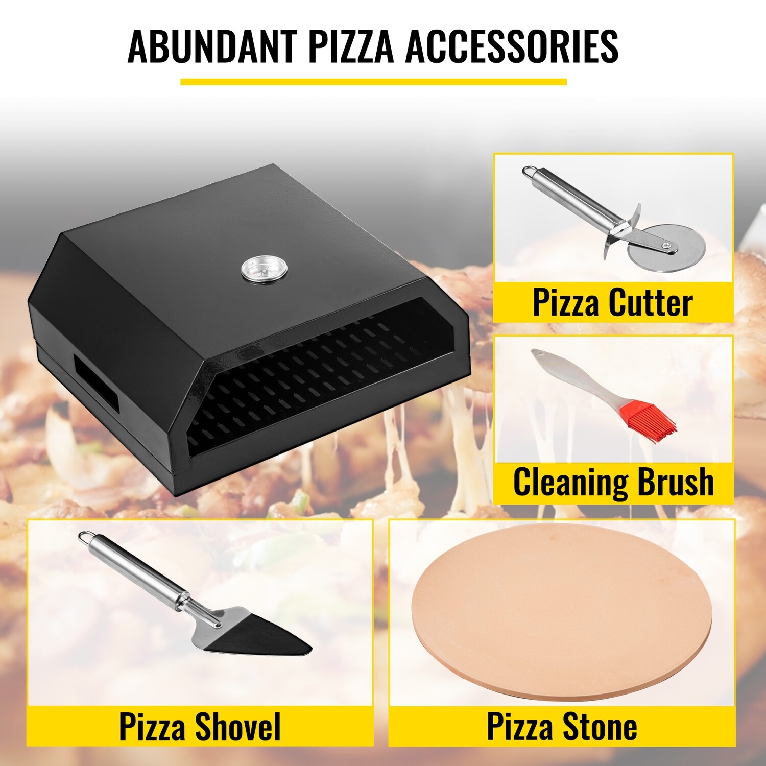 Stainless Steel Outdoor Pizza Oven Kit
