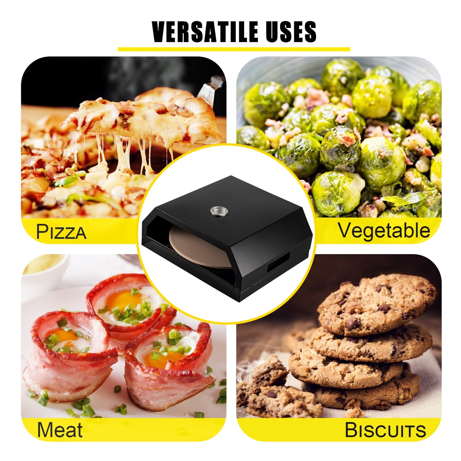 Stainless Steel Outdoor Pizza Oven Kit