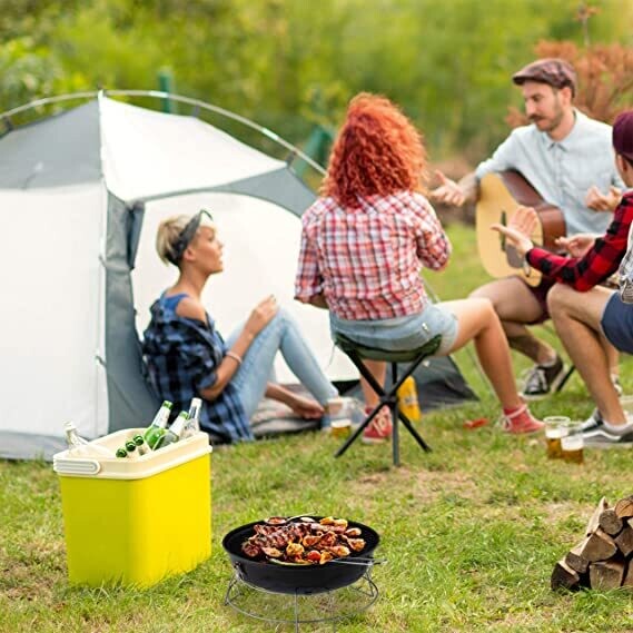 Portable Kettle Barbecue with Lid