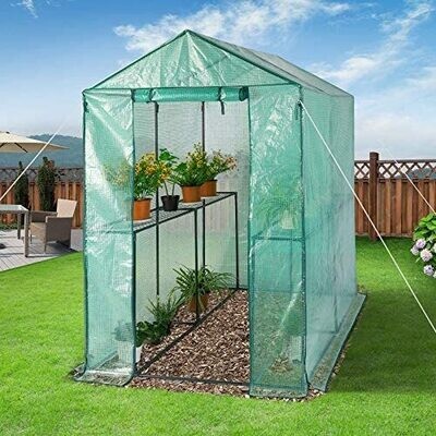 Foil Greenhouse for Tomato Plants – Durable Outdoor Plant Shelter for Optimal Growth